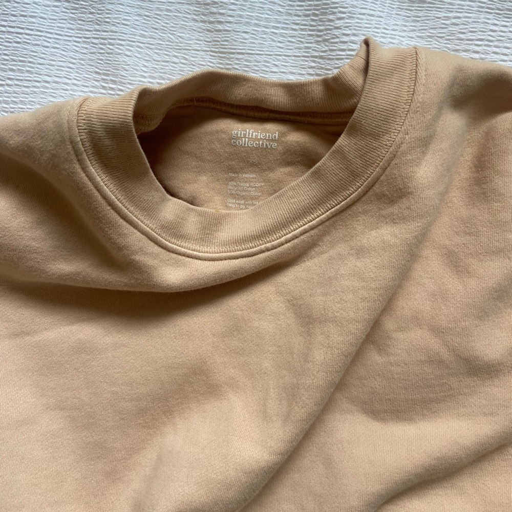 Girlfriend Collective Tan Sweater